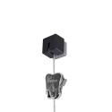 Stas Qubic Hanger Set incl. 200cm wire, End Cap, screw and plug