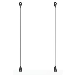 Artiteq Plafondnok Kabelsysteem inc. zwart draad - 10kg