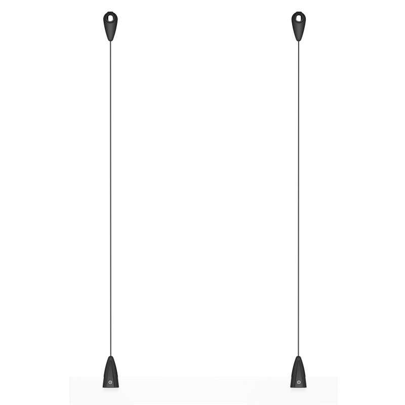 Artiteq Plafondnok Kabelsysteem inc. zwart draad - 10kg