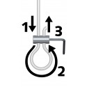 Artiteq Loop Maker nichelato (con 2 viti a brugola) - 10kg
