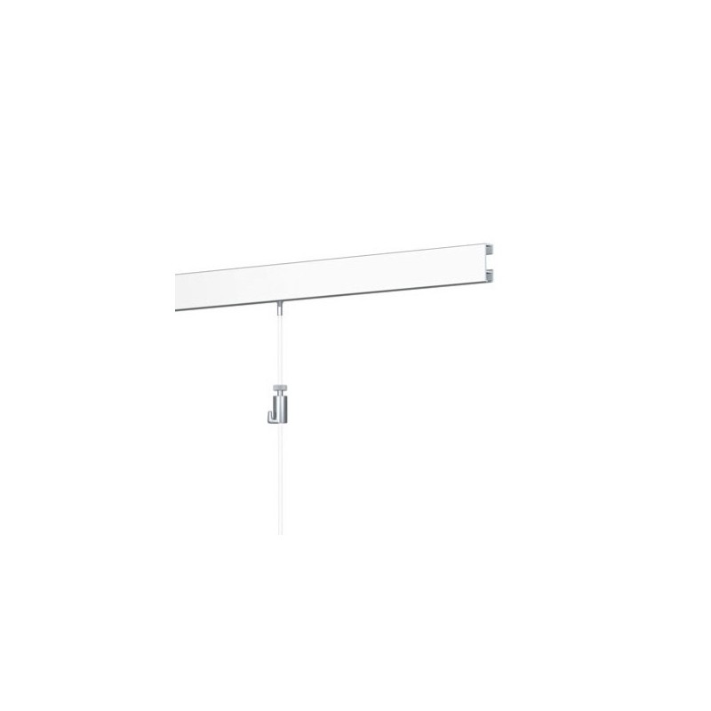 Artiteq Click Rail Weiss übermalbar 150cm - 20kg