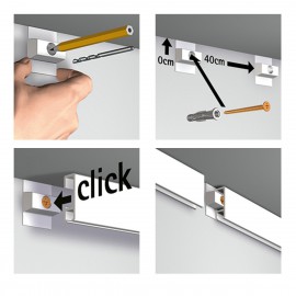 Click Rail - Artiteq il sistema flessibile per appendere quadri