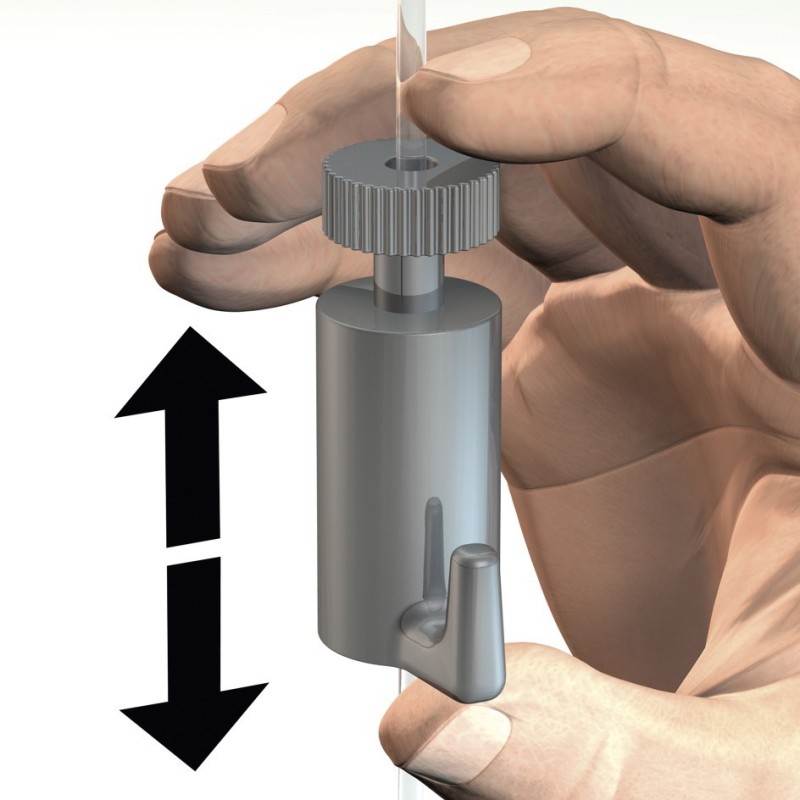 Artiteq Ratchet Hook + Perlon Wire with Glider - 150cm (Set)