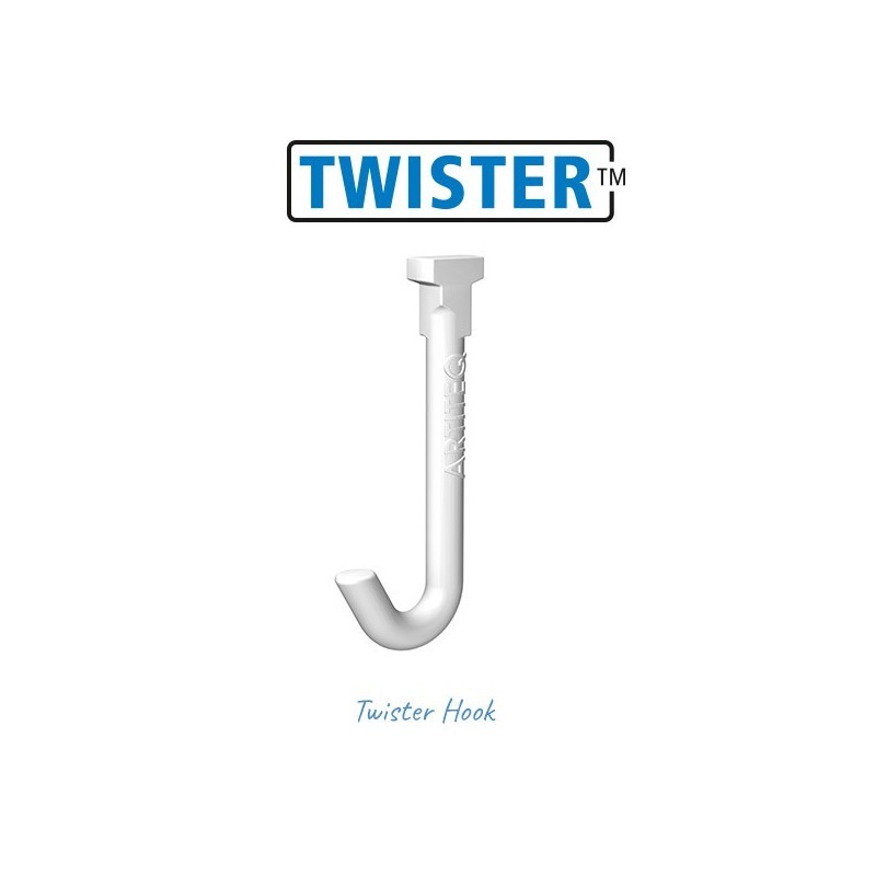 Artiteq Witte Twister Haak - 1kg