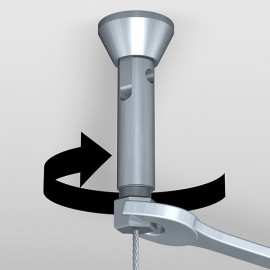 Artiteq Stahldraht-Set - 2.0mm - 4 meter