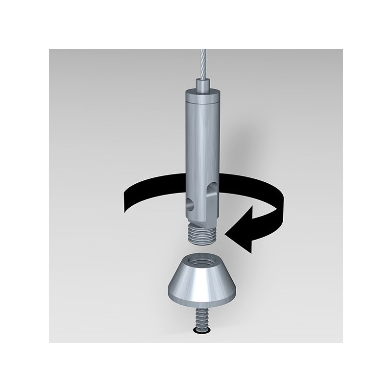 Artiteq Stahldraht-Set - 2.0mm - 4 meter