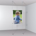 Artiteq Stahldraht-Set 2.0mm - 4 meter incl. Schrauben & Dübel