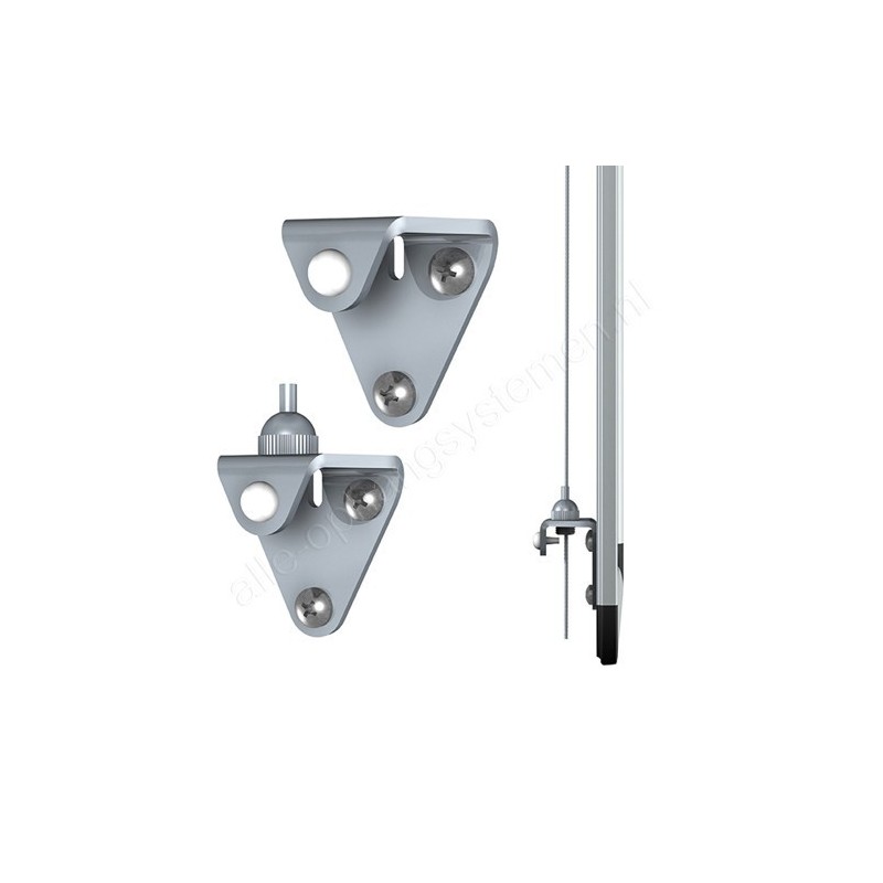 Artiteq whiteboard ophangset (excl draden) - max 30kg