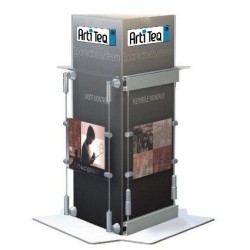 Set di fili in acciaio Artiteq 2,0 mm - 4 metri con viti e tasselli