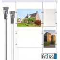 Artiteq 2,0mm Twister Stange in Weiss - 20kg