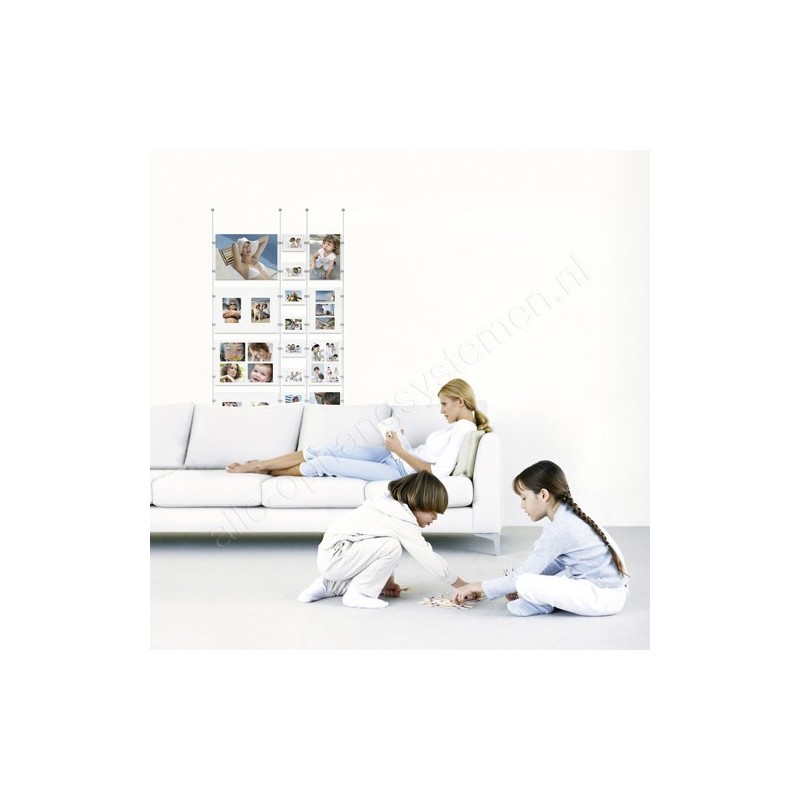 Klem voor de Display It Solo set - enkel 3-6mm