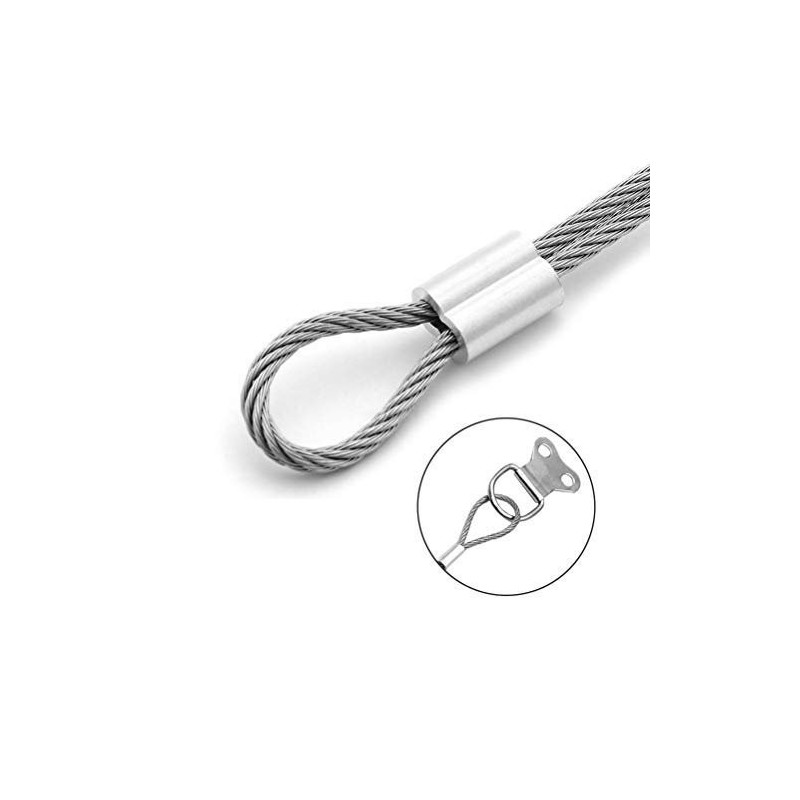 Artiteq Abrazadera de alambre aluminio - 1.5mm