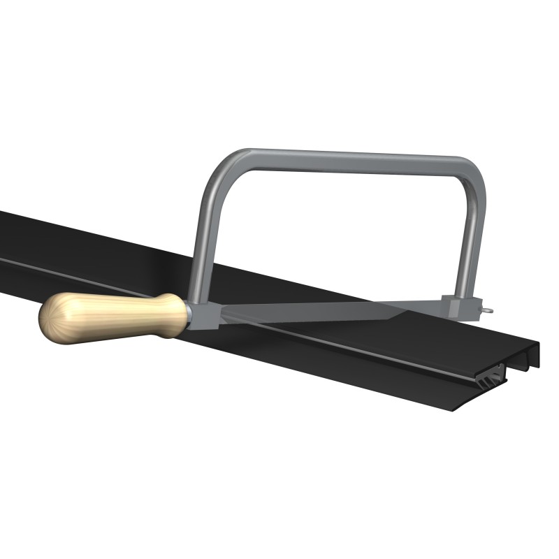 Artiteq InfoRail schwarz (inkl. Endkappen und Befestigungsmittel)