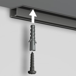 Nyt stik (til loftskinne) - 4mm