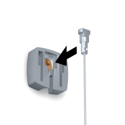 Artiteq Uniq Hanger 1,0 mm Perlon wire og mikrokrog (sæt)