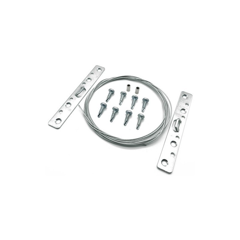 GeckoTeq staaldraad set voor Schilderij ophangsysteem 8