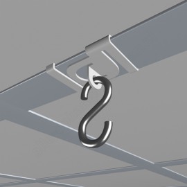 GeckoTeq Plafond clip wit metaal - 7kg