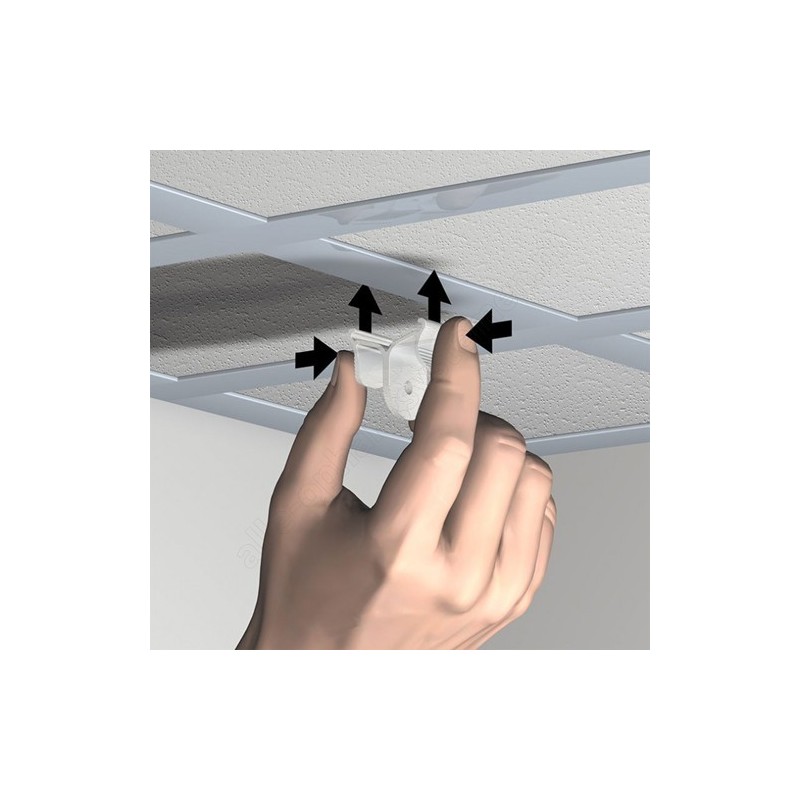 GeckoTeq Plafond Klem in transparant - 5kg