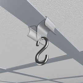GeckoTeq S-Haken verzinkter Stahl - 3mm