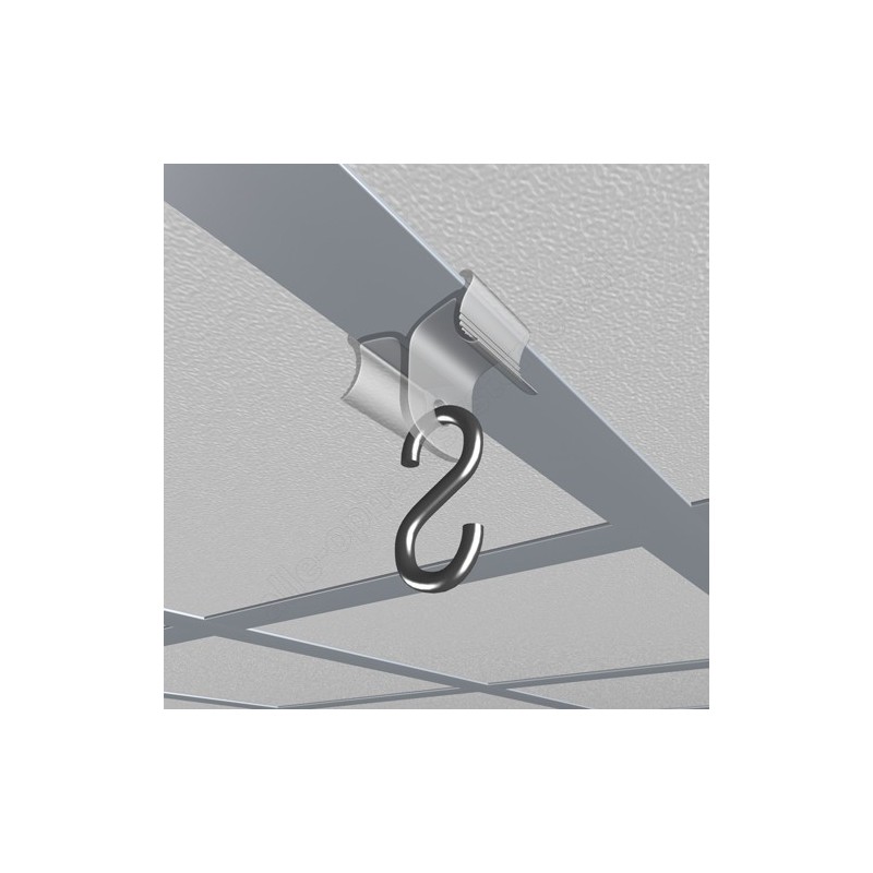 GeckoTeq S-Haak gegalvaniseerd staal - 3mm