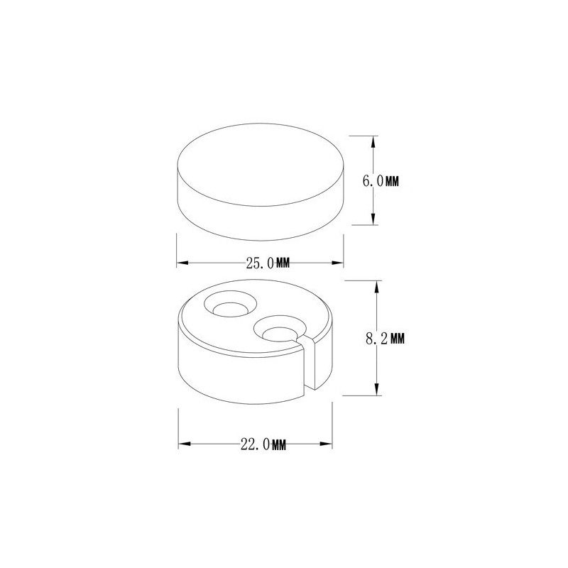 GeckoTeq Solo Hanger in zwart - 10/15kg