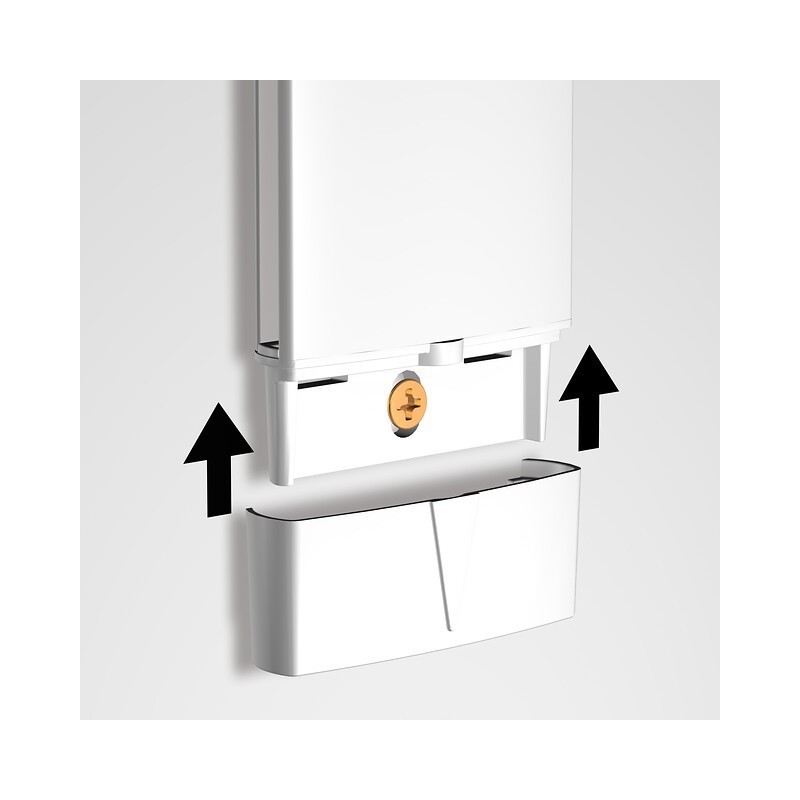 Artiteq Card Rail White (incl. all mounting Materials & Endcaps)