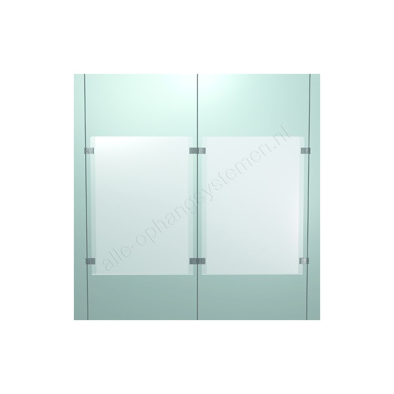 Artiteq display-it e-clip los - aluminium