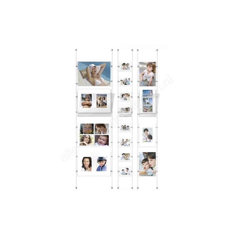 Artiteq display-it e-clip los - aluminium