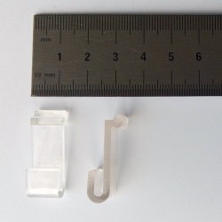 STAS Trennwandhaken - PE Transparent Plan Effect