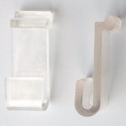 STAS Trennwandhaken - PE Transparent Plan Effect