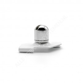 GeckoTeq metal clamp in white for suspended ceilings