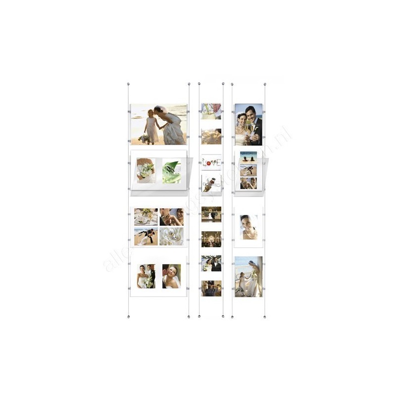 Artiteq display-it e-clip los - aluminium