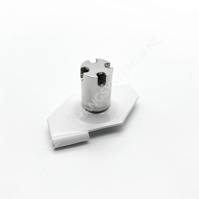 GeckoTeq metal clamp in white for suspended ceilings
