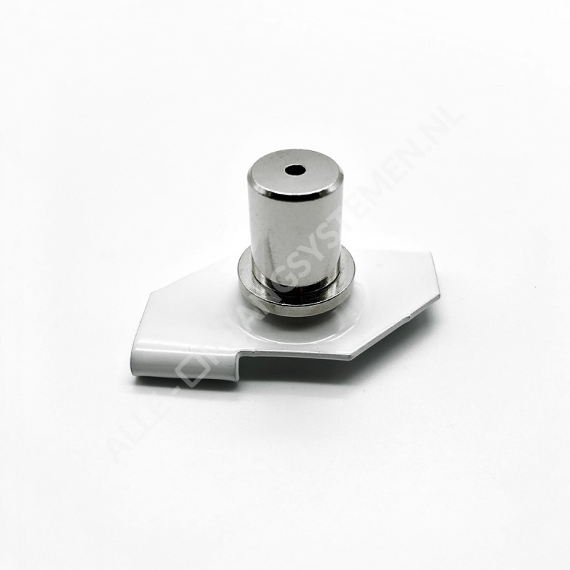 GeckoTeq metal clamp in white for suspended ceilings