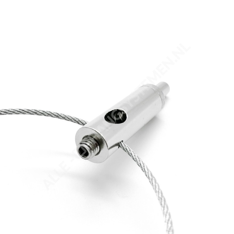 GeckoTeq Self-locking wire clamp with screw - 20kg