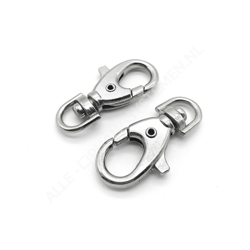 Closed Snap Hook with safety and turning function