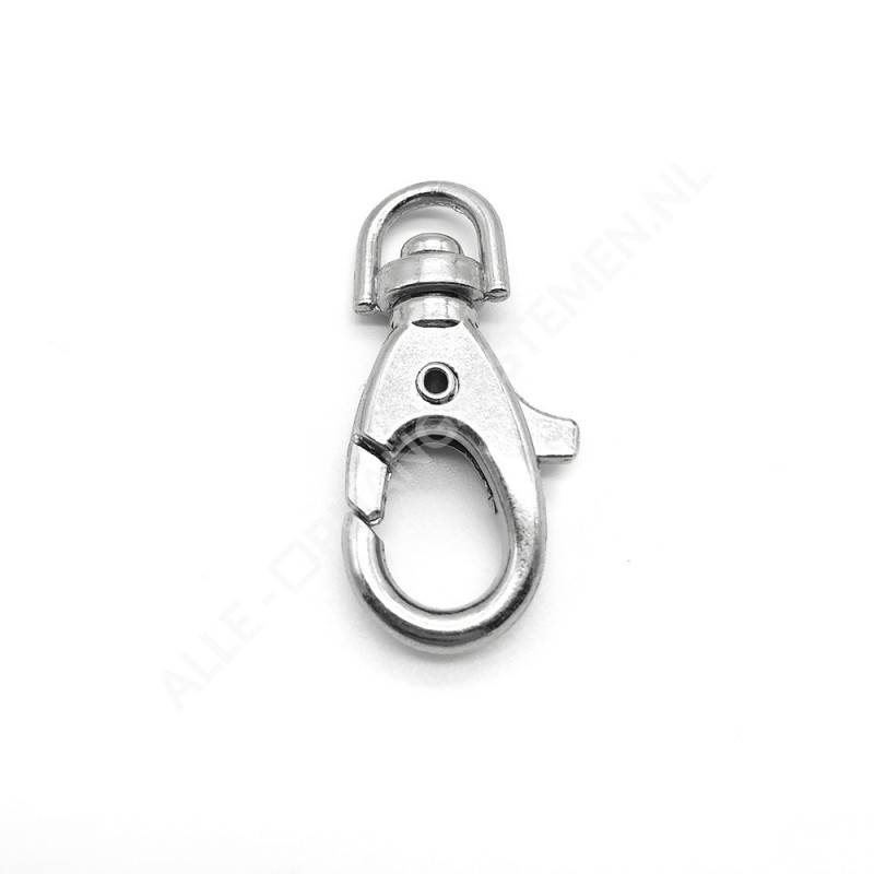 Closed Snap Hook with safety and turning function