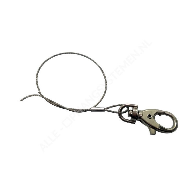 Closed Snap Hook with safety and turning function