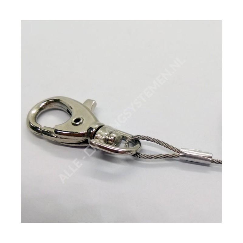 Closed Snap Hook with safety and turning function