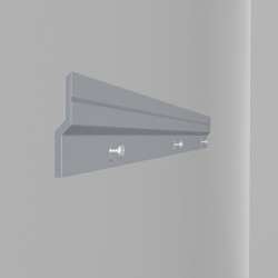 GeckoTeq Z Bar Cleat Systeem Aufhänger - pro Satz