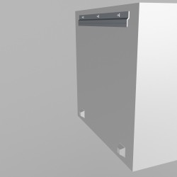 GeckoTeq Z Bar Cleat Systeem Aufhänger - pro Satz