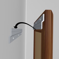 GeckoTeq Z Bar Cleat Systeem Aufhänger - pro Satz