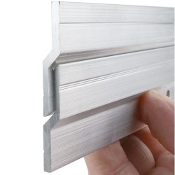 GeckoTeq Cleat Z Bar hængeskinne - pr. sæt af 2