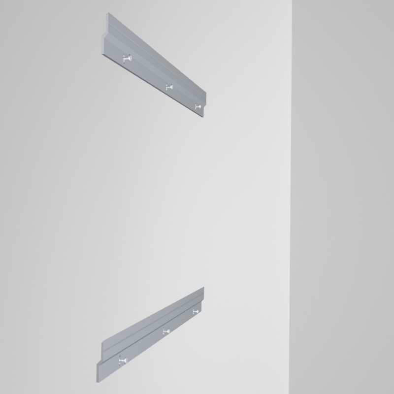 GeckoTeq Cleat Systeem Ophang Rail - per set van 2