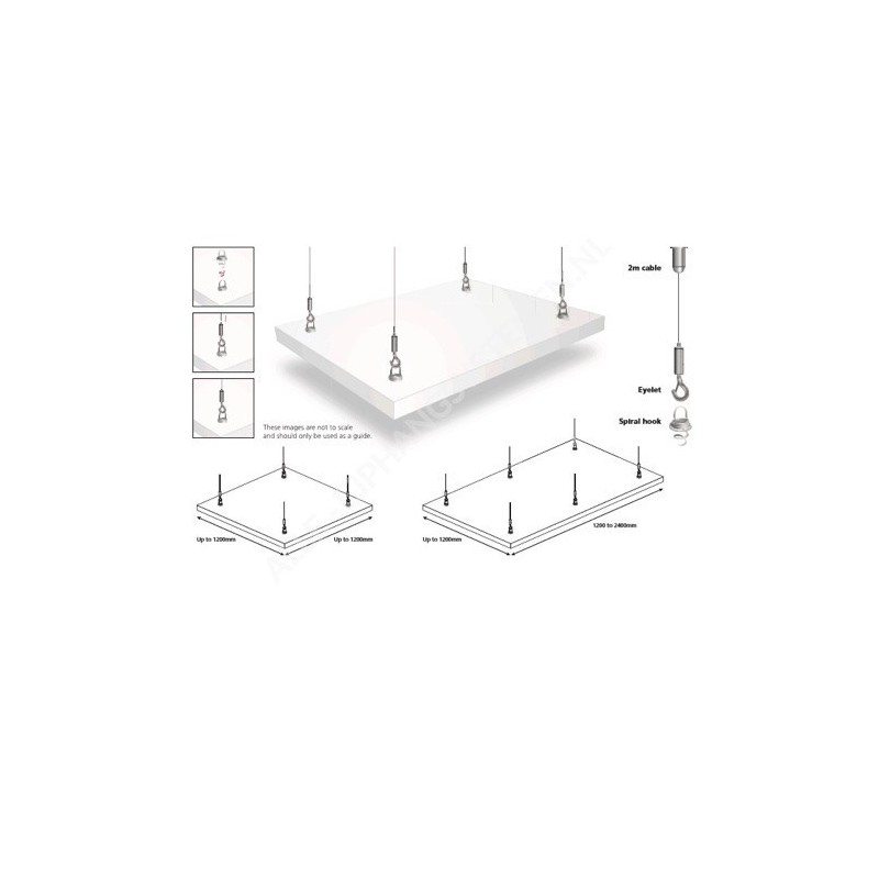 Geckoteq Spiraalikorkkiruuvi jousiankkuri - 5kg - 2 pituudessa