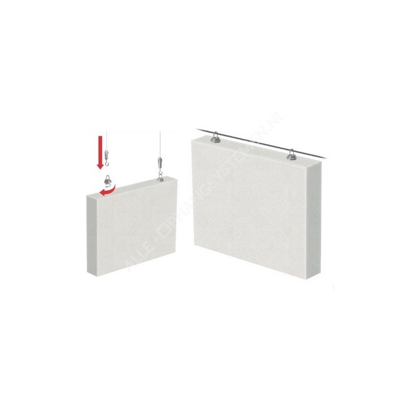 Geckoteq Anclaje de resorte tipo sacacorchos en espiral - 5 kg - en 2 longitudes