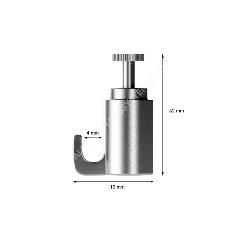 GeckoTeq Selbstsichernder Lackierhaken - 15kg