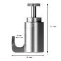 GeckoTeq Selbstsichernder Lackierhaken - 15kg