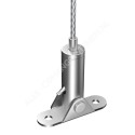 GeckoTeq Scharnierte, selbstbremsende Deckenklammer - 16/24kg