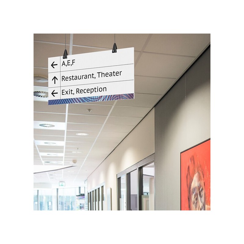 Artiteq Plafondnok Kabelsysteem - 1 Nok en 1 Klem inc. 1 zwarte draad - 10kg